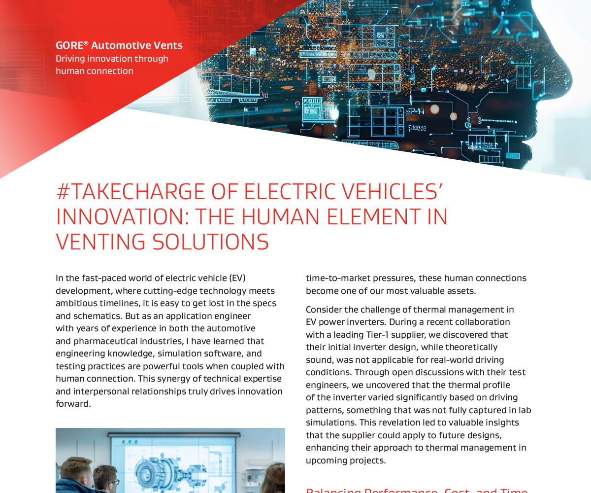 Article: THE HUMAN ELEMENT IN VENTING SOLUTIONS